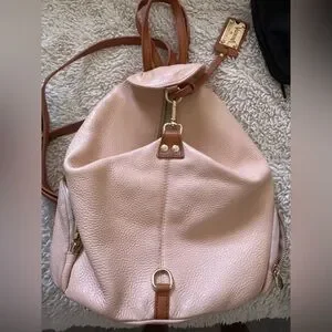 Valentina | Bags | Valentina Elegant Pink Tan Leather  display picture 3